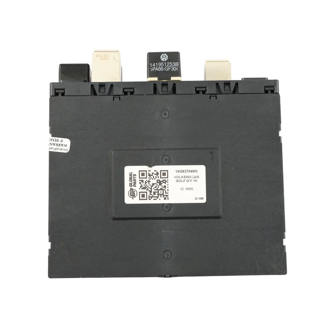 Mk5 Body Control Comfort Unit Modul BCM für Volkswagen Golf mit Teilenummer 1K0937049N Volkswagen Golf Mk5 Body Control Comfort Unit Modul BCM - SKU 1K0937049N - Teilenummer 1K0937049N