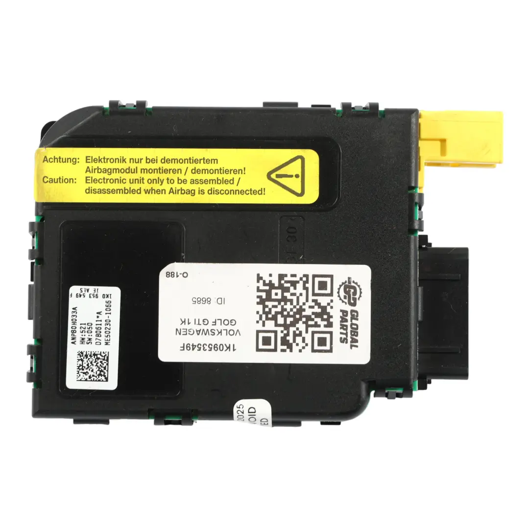 MK5 Steering Wheel Column Control Module Unit to VW Volkswagen Golf with Part number 1K0953549F VW Volkswagen Golf MK5 Steering Wheel Column Control Module Unit - SKU 1K0953549F - Part number 1K0953549F