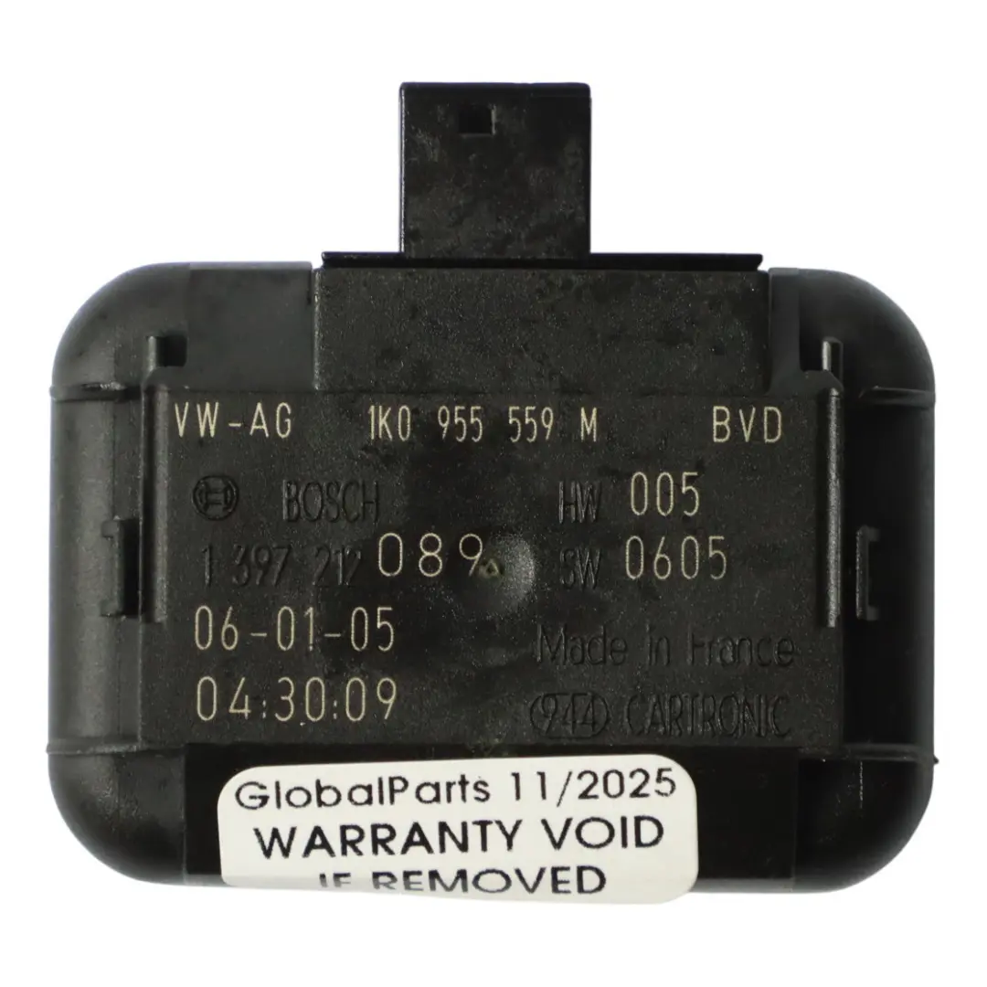 VW Golf Mk5 Sensore Pioggia Unità Di Controllo Parabrezza Modulo - SKU 1K0955559M - Numero di parte 1K0955559M