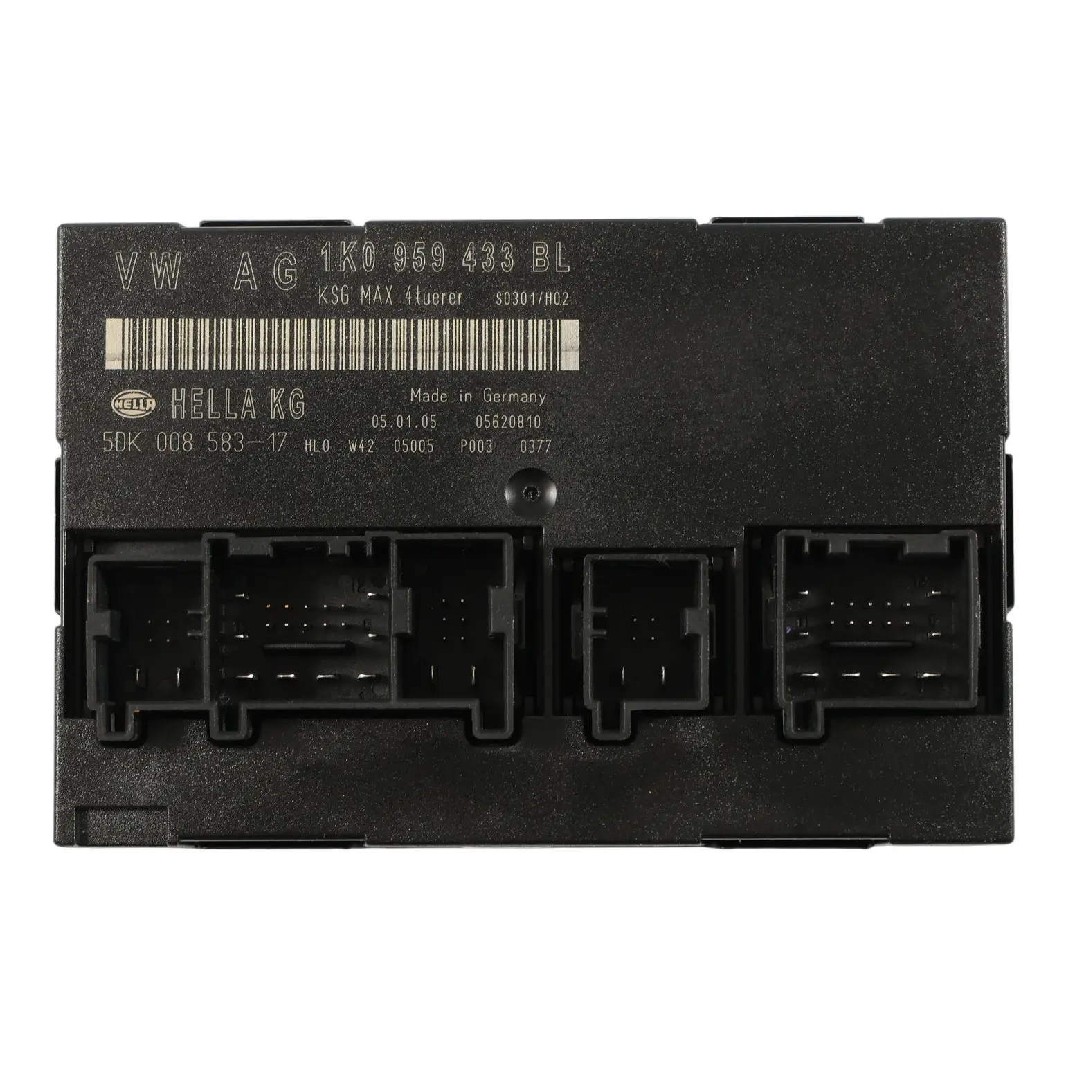 VW Golf MK5 Module De Commande Carrosserie Confort BCM Confort ECU 1K0959433BL
