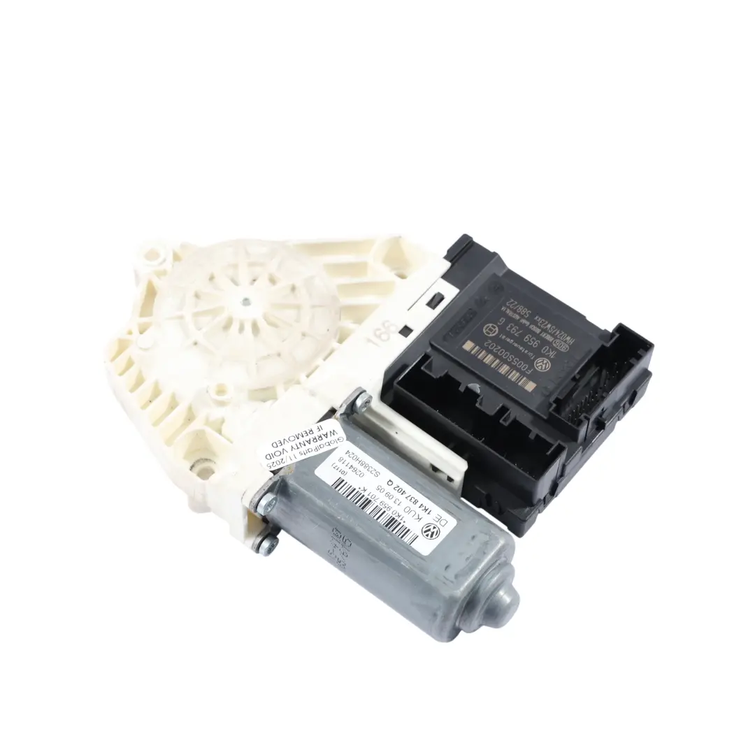 Mk5 1K Motore Alzacristalli Anteriore Destro per Volkswagen Golf con numero di parte 1K0959701K Volkswagen Golf Mk5 1K Motore Alzacristalli Anteriore Destro - SKU 1K0959701K - Numero di parte 1K0959701K