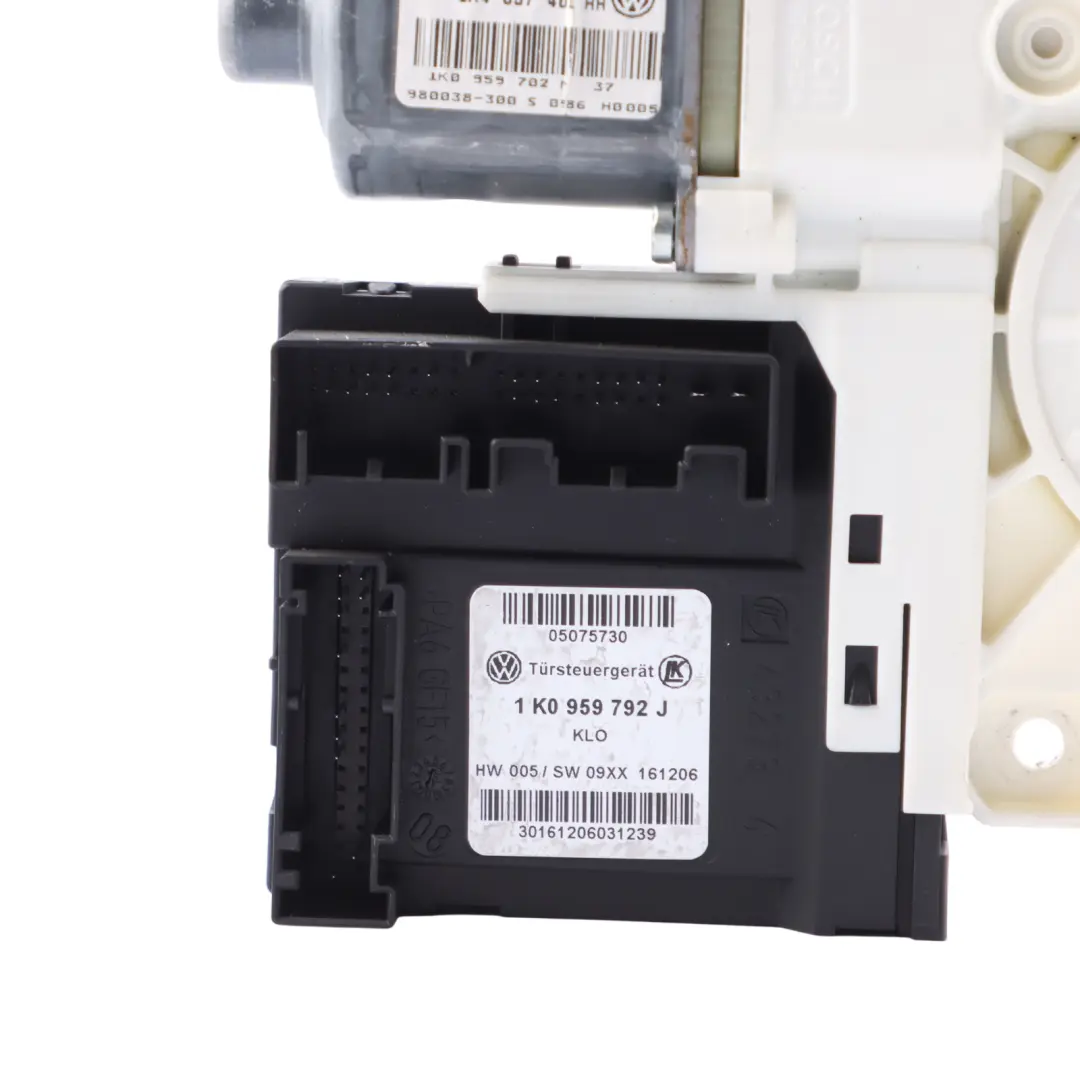 Skoda Octavia II Door Window Motor Regulator Front Left N/S - SKU 1K0959792J-1 - Part number 1K0959792J
