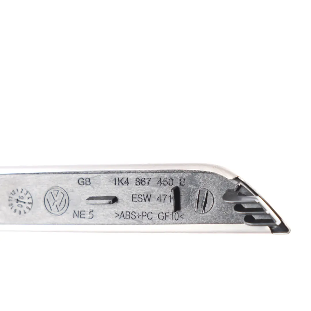 Mk5 Hintere Türverkleidung Leiste Rechts Chrom für Volkswagen Golf V mit Teilenummer 1K4867450B Volkswagen Golf V Mk5 Hintere Türverkleidung Leiste Rechts Chrom - SKU 1K4867450B - Teilenummer 1K4867450B