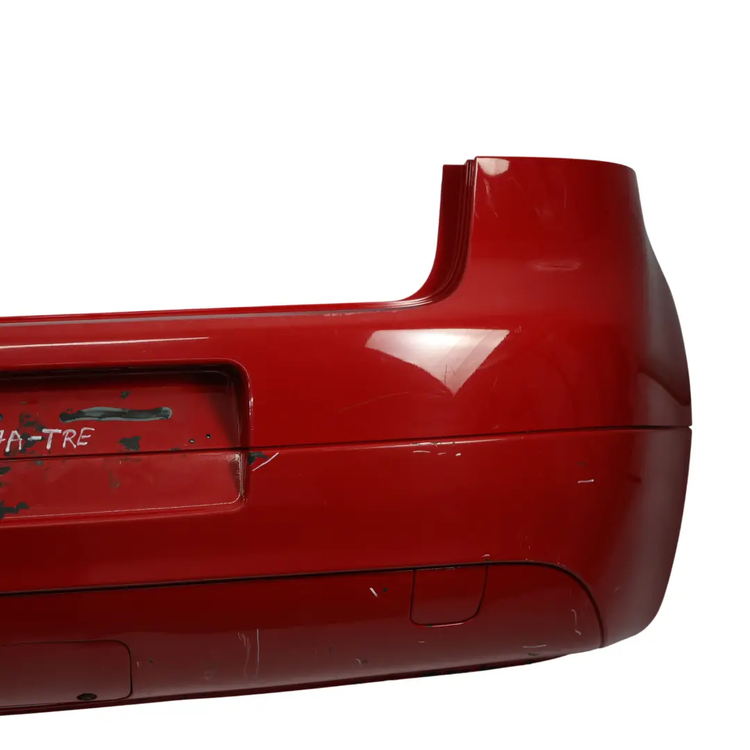 Volkswagen VW Golf 6 Zderzak Tylny Tornado Red Czerwony - LY3D - SKU 1K6807417A-TRE - Numer Części 1K6807417A