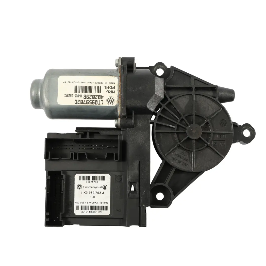 Regolator Motore Finestrino Anteriore Lato Guida per Volkswagen Touran 1T con numero di parte 1T0959702D Volkswagen Touran 1T Regolator Motore Finestrino Anteriore Lato Guida - SKU 1T0959702D - Numero di parte 1T0959702D