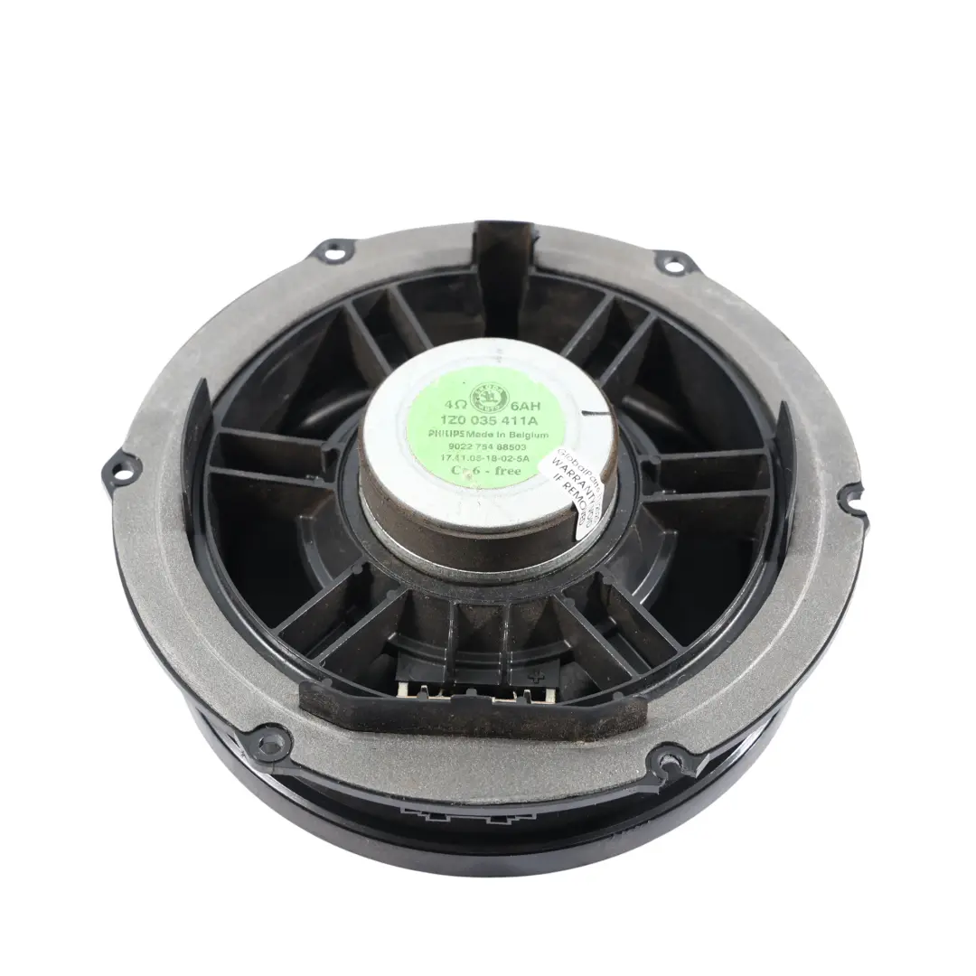 Haut-Parleur Porte Avant Gauche Droit Basse Tonalité pour Skoda Octavia II à propos du numéro de pièce 1Z0035411A Skoda Octavia II Haut-Parleur Porte Avant Gauche Droit Basse Tonalité - SKU 1Z0035411A - Numéro de pièce 1Z0035411A