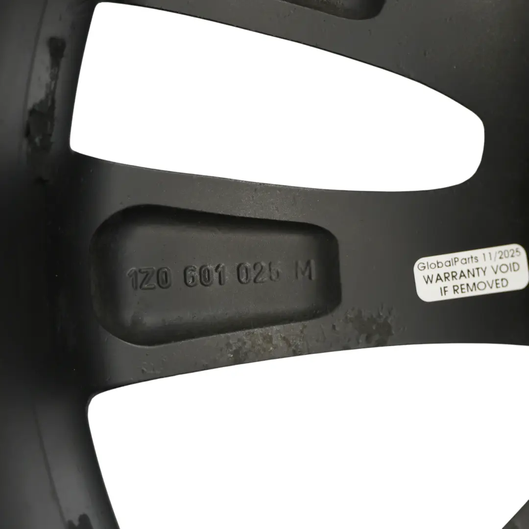 Mk2 Schwarz Alufelge 7,5J 18" ET:51 für Skoda Octavia RS mit Teilenummer 1Z0601025M Skoda Octavia RS Mk2 Schwarz Alufelge 7,5J 18" ET:51 - SKU 1Z0601025M-1 - Teilenummer 1Z0601025M