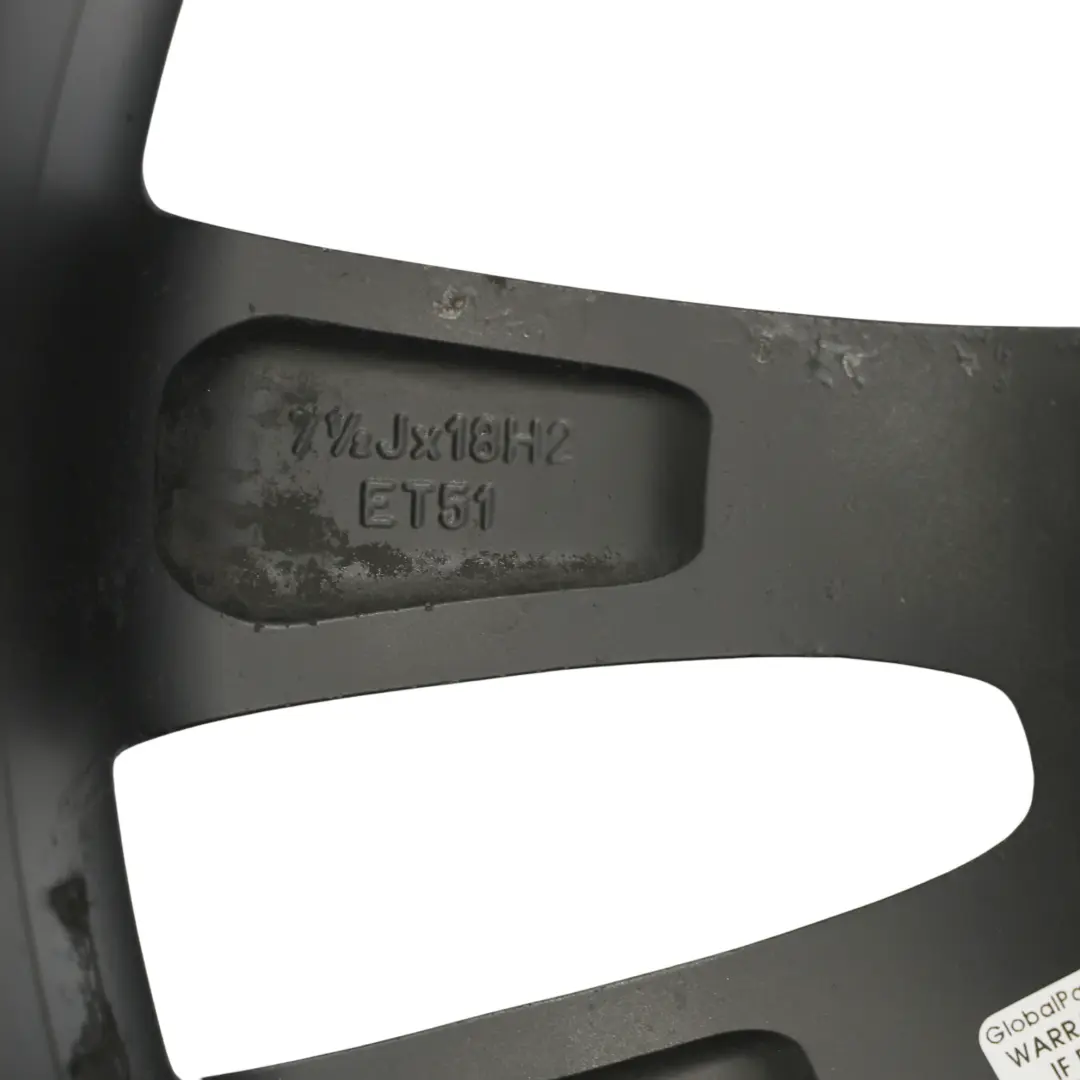 Mk2 Cerchio Lega Nero 7,5J 18" ET:51 per Skoda Octavia RS con numero di parte 1Z0601025M Skoda Octavia RS Mk2 Cerchio Lega Nero 7,5J 18" ET:51 - SKU 1Z0601025M-1 - Numero di parte 1Z0601025M