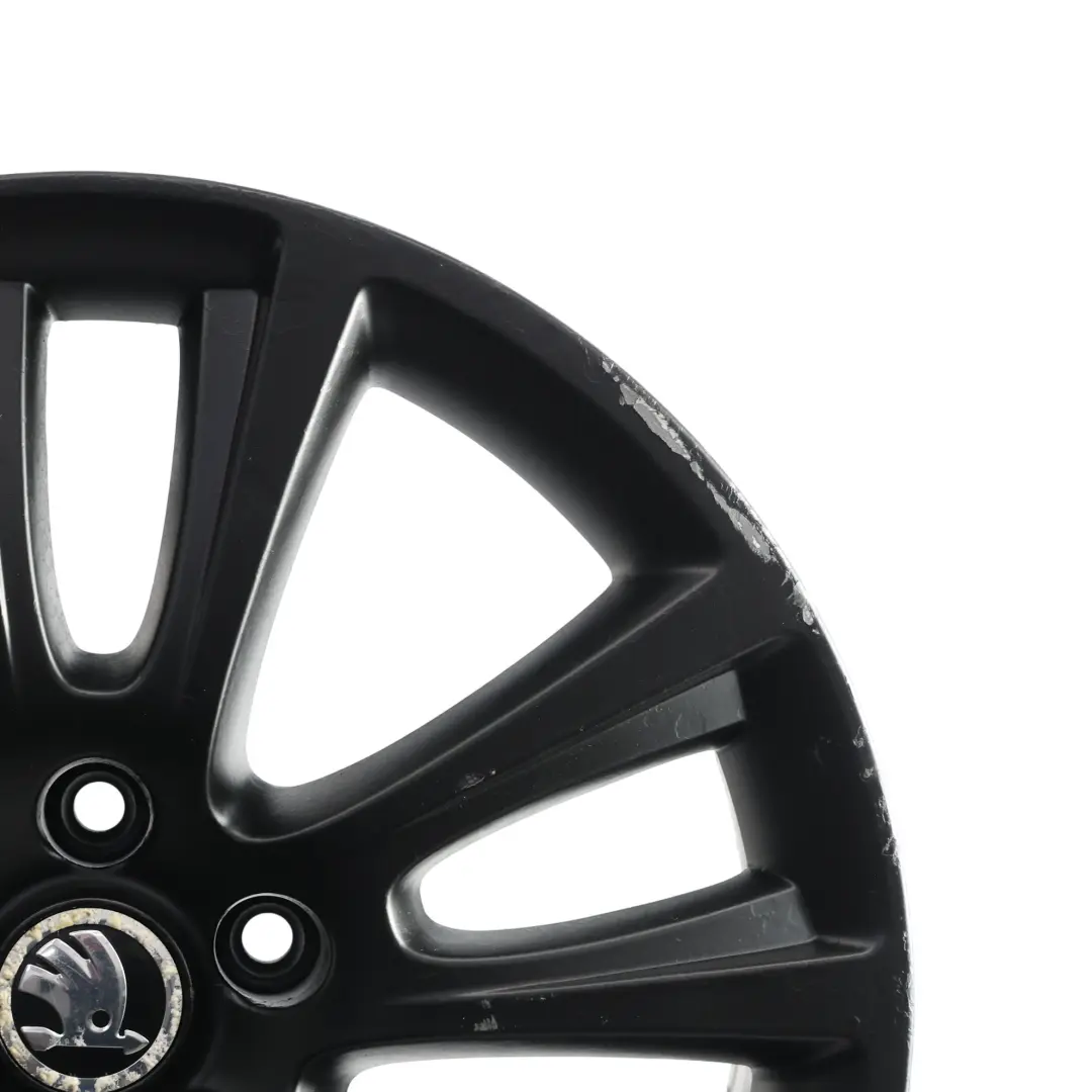 Skoda Octavia RS Mk2 Felga Aluminiowa Czarna 7,5J 18" ET:51 - SKU 1Z0601025M-1 - Numer Części 1Z0601025M