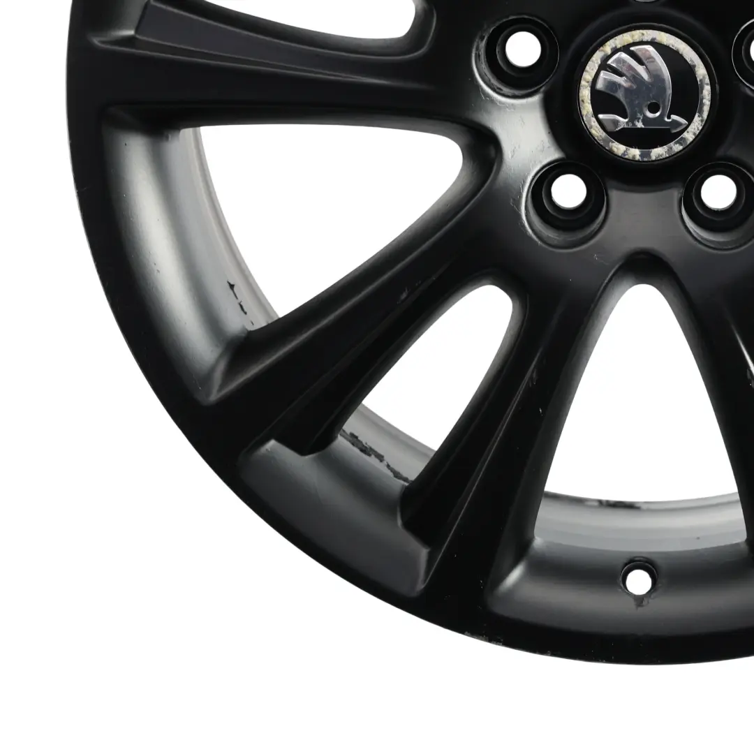 Mk2 Black Wheel Alloy Rim 7,5J 18" ET:51 to Skoda Octavia RS with Part number 1Z0601025M Skoda Octavia RS Mk2 Black Wheel Alloy Rim 7,5J 18" ET:51 - SKU 1Z0601025M-1 - Part number 1Z0601025M