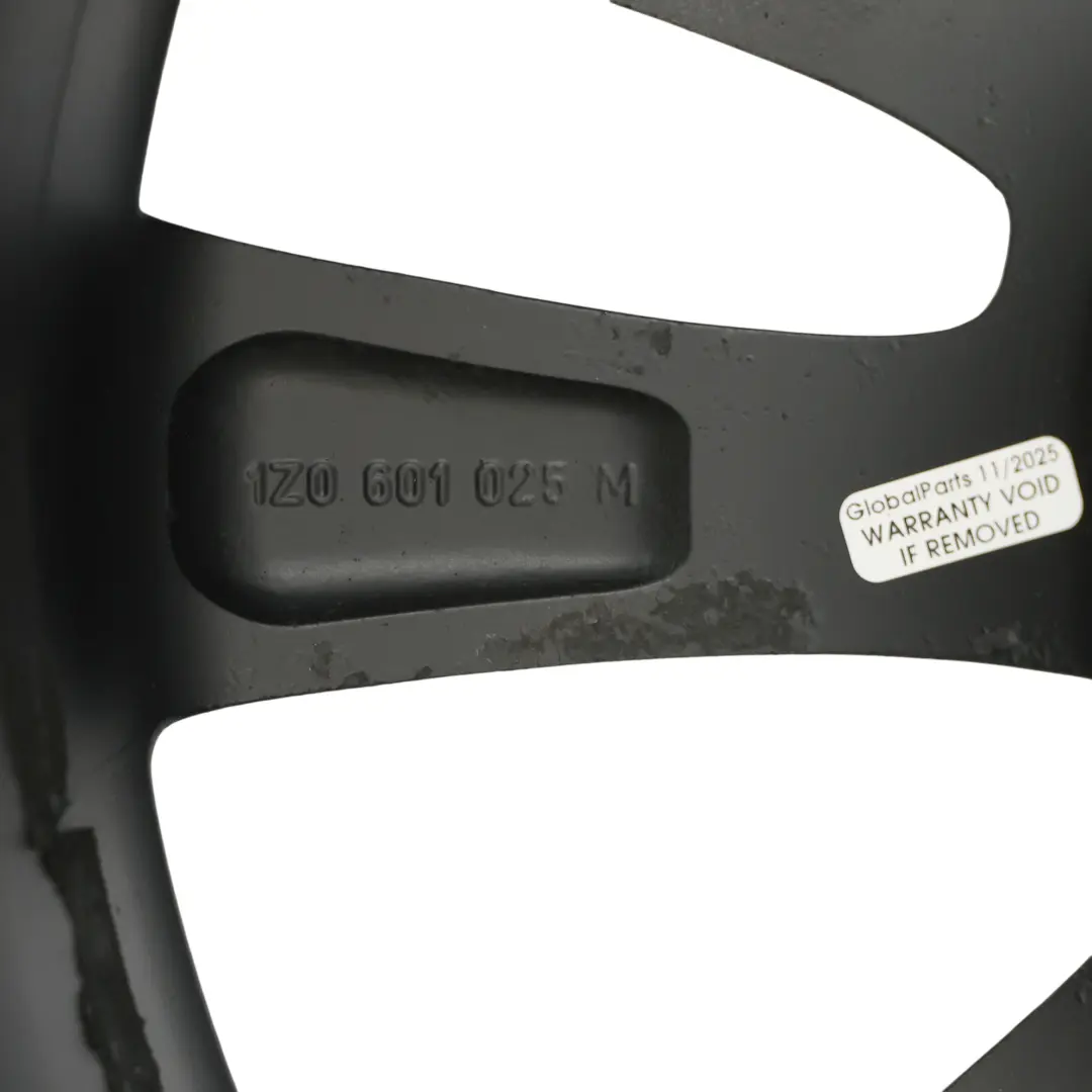 Mk2 Black Wheel Alloy Rim 7,5J 18" ET:51 to Skoda Octavia RS with Part number 1Z0601025M Skoda Octavia RS Mk2 Black Wheel Alloy Rim 7,5J 18" ET:51 - SKU 1Z0601025M-3 - Part number 1Z0601025M