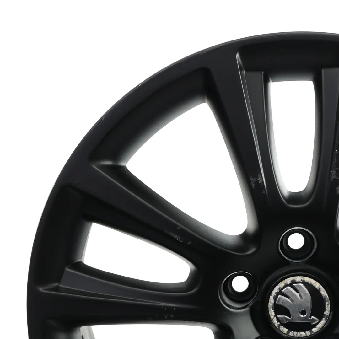 Skoda Octavia RS Mk2 Black Wheel Alloy Rim 7,5J 18" ET:51 - SKU 1Z0601025M-4 - Part number 1Z0601025M