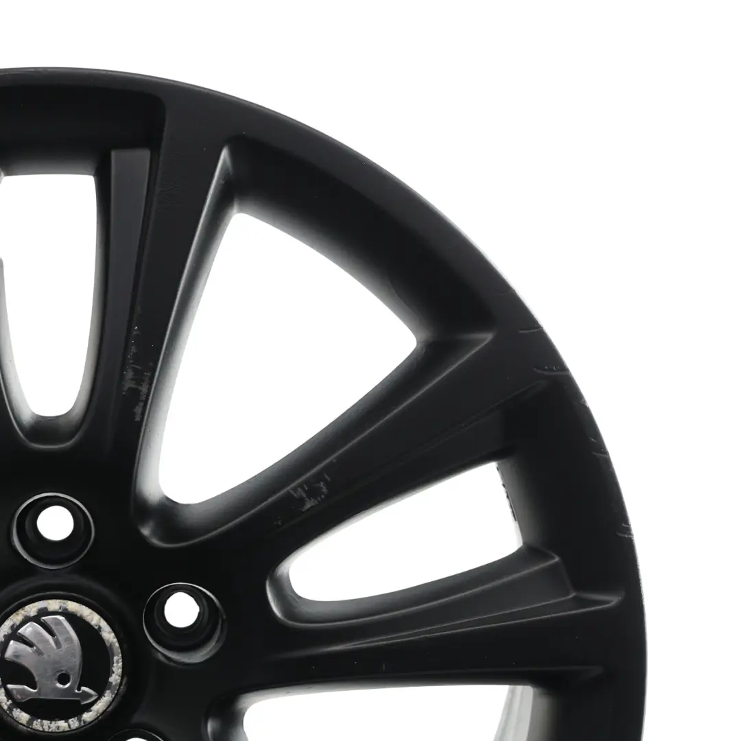 Skoda Octavia RS Mk2 Black Wheel Alloy Rim 7,5J 18" ET:51 - SKU 1Z0601025M-4 - Part number 1Z0601025M