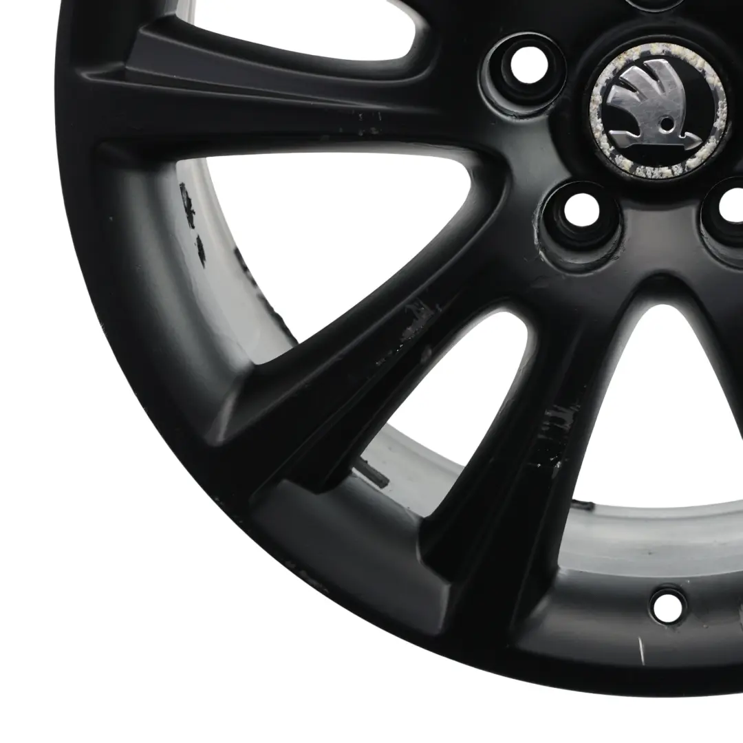 Skoda Octavia RS Mk2 Black Wheel Alloy Rim 7,5J 18" ET:51 - SKU 1Z0601025M-4 - Part number 1Z0601025M