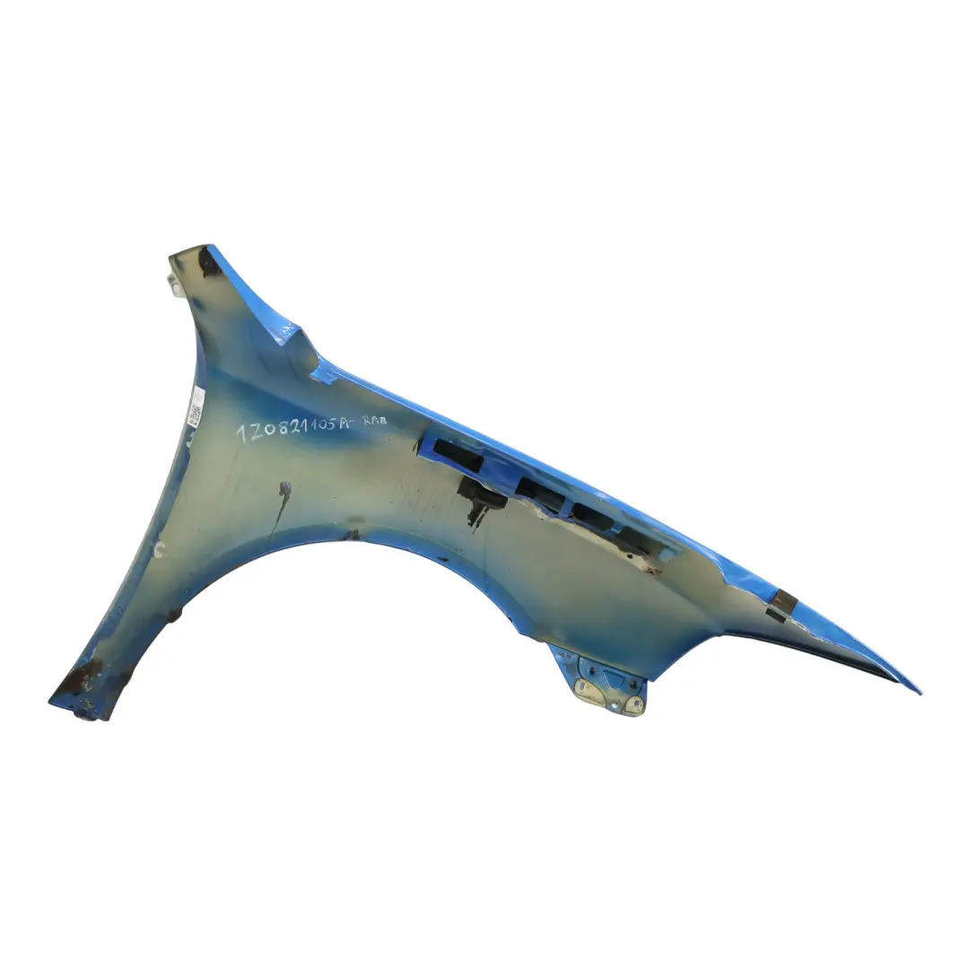 Seitenverkleidung Vorne Links Kotflügel Race Blue Metallic F5W für Skoda Octavia II mit Teilenummer 1Z0821105A Skoda Octavia II Seitenverkleidung Vorne Links Kotflügel Race Blue Metallic F5W - SKU 1Z0821105A-RAB - Teilenummer 1Z0821105A