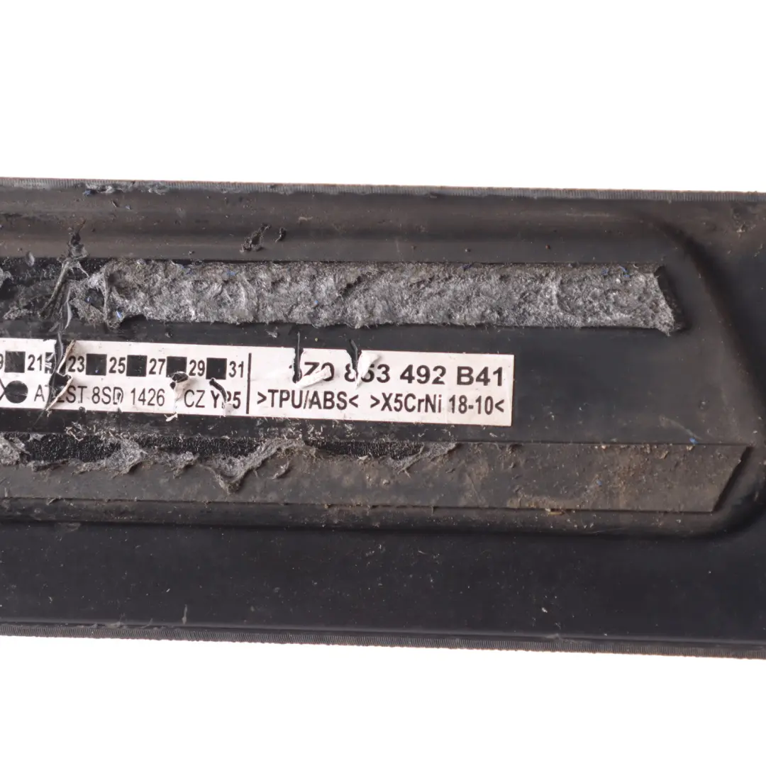 Skoda Octavia MK2 Break Baguette Seuil Porte VRS Droite - SKU 1Z0853492 - Numéro de pièce 1Z0853492