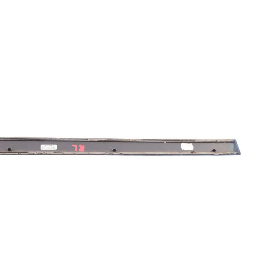 Skoda Octavia MK2 1Z Baguette Protection Porte Arrière Gauche Bleu Course F5W - SKU 1Z0853535A-RAB - Numéro de pièce 1Z0853535A