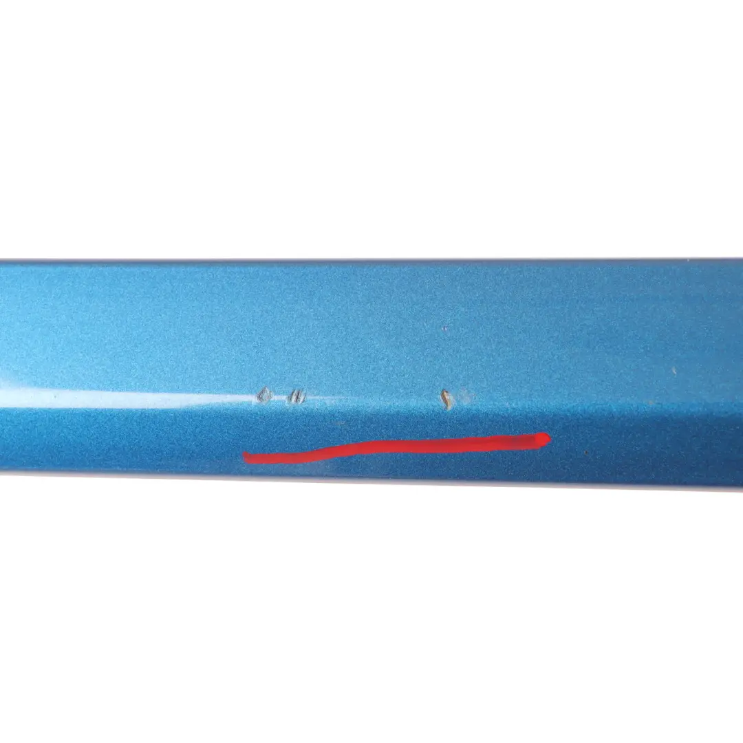 Skoda Octavia Mk2 1Z Listwa Ozdobna Drzwi Tylna Lewa Race Blue - F5W - SKU 1Z0853535A-RAB - Numer Części 1Z0853535A