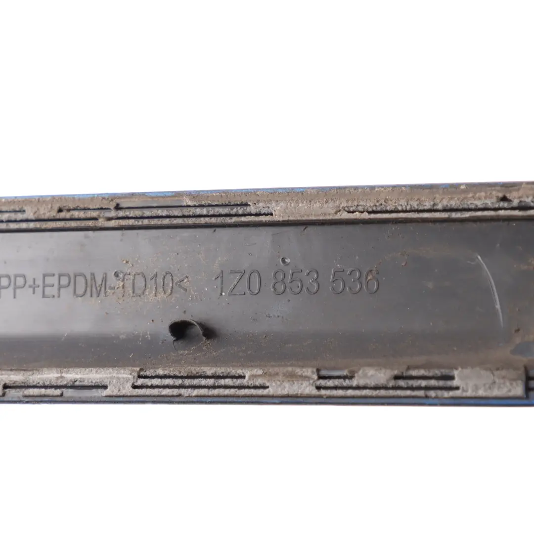 Mk2 Door Trim Protection Strip Cover Rear Right O/S Race Blue F5W to Skoda Octavia with Part number 1Z0853536 Skoda Octavia Mk2 Door Trim Protection Strip Cover Rear Right O/S Race Blue F5W - SKU 1Z0853536-RAB - Part number 1Z0853536