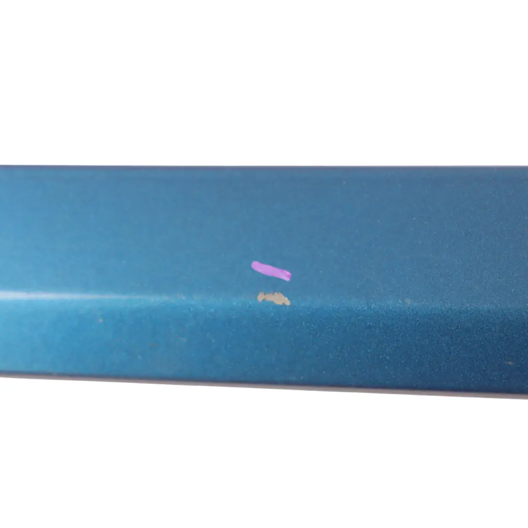 Skoda Octavia Mk2 Door Trim Protection Strip Cover Rear Right O/S Race Blue F5W - SKU 1Z0853536-RAB - Part number 1Z0853536