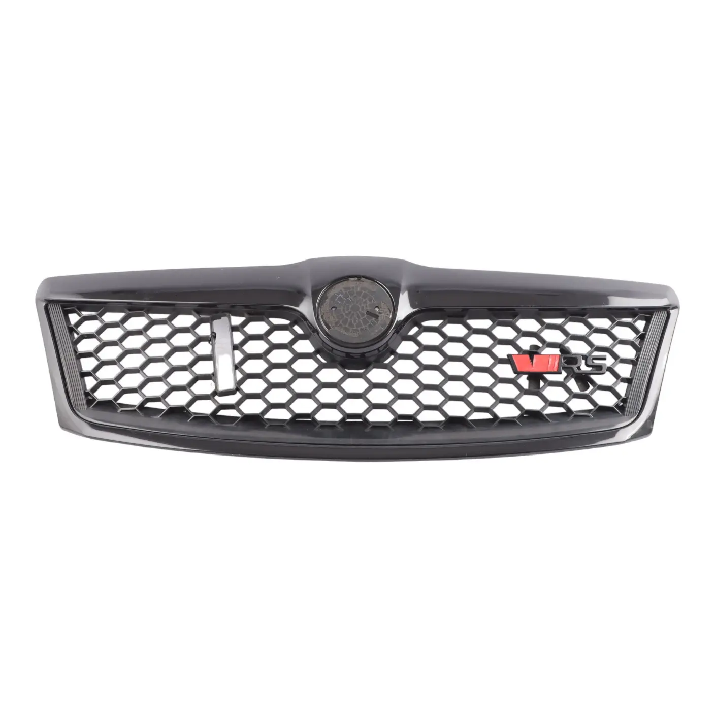 Skoda Octavia Mk2 Front Grille VRS Centre Upper Radiator Trim Panel G-SKOT09