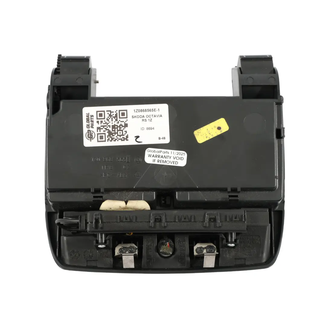 Skoda Octavia II Pannello Di Rivestimento Interno Portaocchiali Onyx - SKU 1Z0868565E-1 - Numero di parte 1Z0868565E