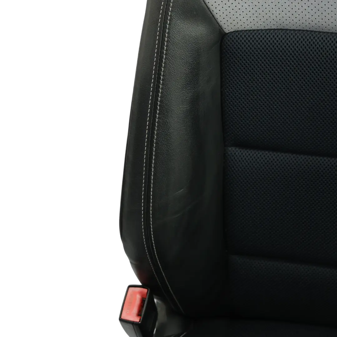 Skoda Octavia 1Z VRS Vordersitz Beheizbar Leder Stoff Links Distanzstück Schwarz - SKU 1Z0881805RQ - Teilenummer 1Z0881805RQ