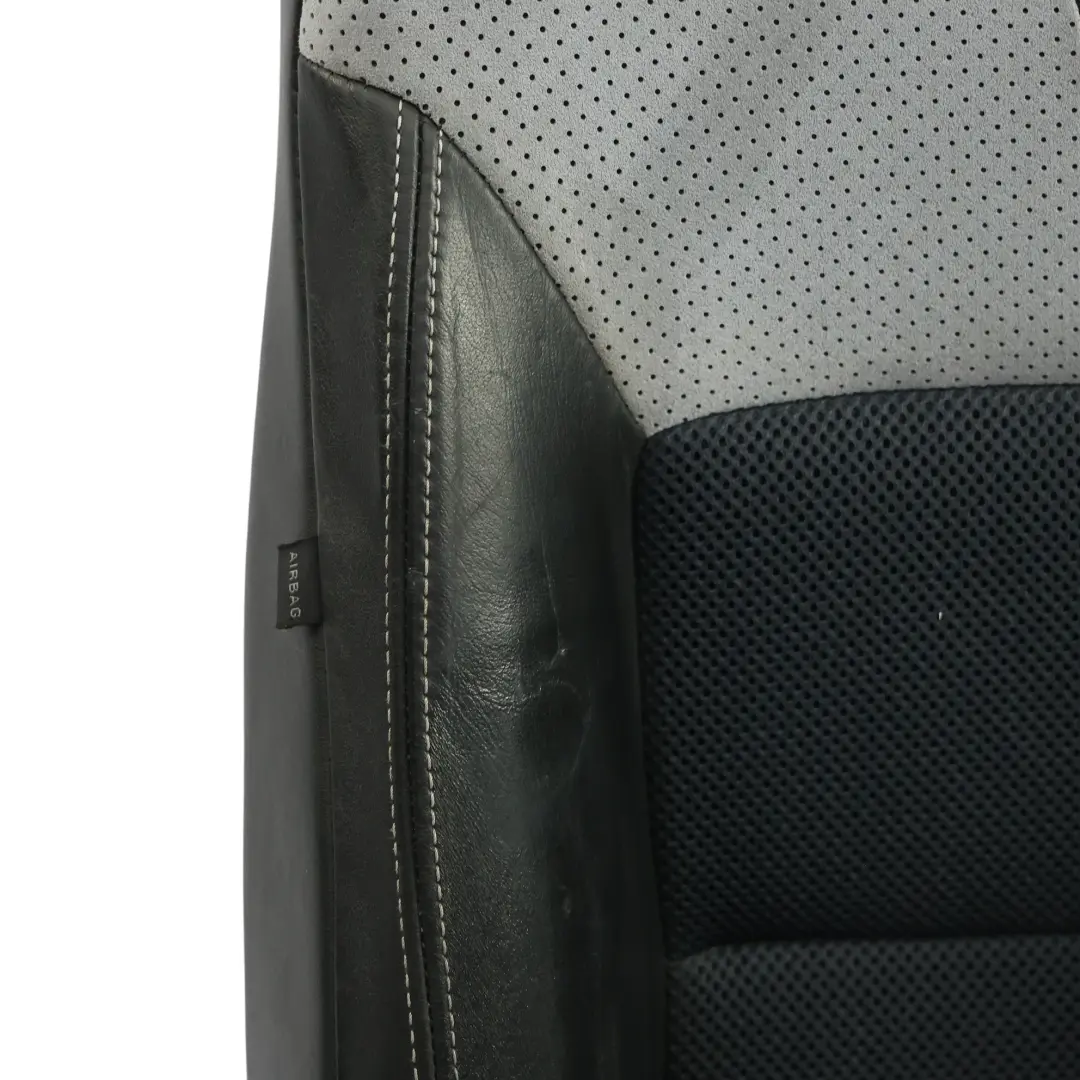 Skoda Octavia II 1Z VRS RS Front Seat Heated Leather Cloth Black Right O/S - SKU 1Z0881806ME-1 - Part number 1Z0881806ME