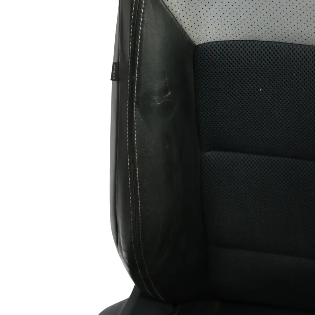 Skoda Octavia II 1Z VRS RS Fotel Grzany Skóra Materiał Czarny Prawy Przód - SKU 1Z0881806ME-1 - Numer Części 1Z0881806ME