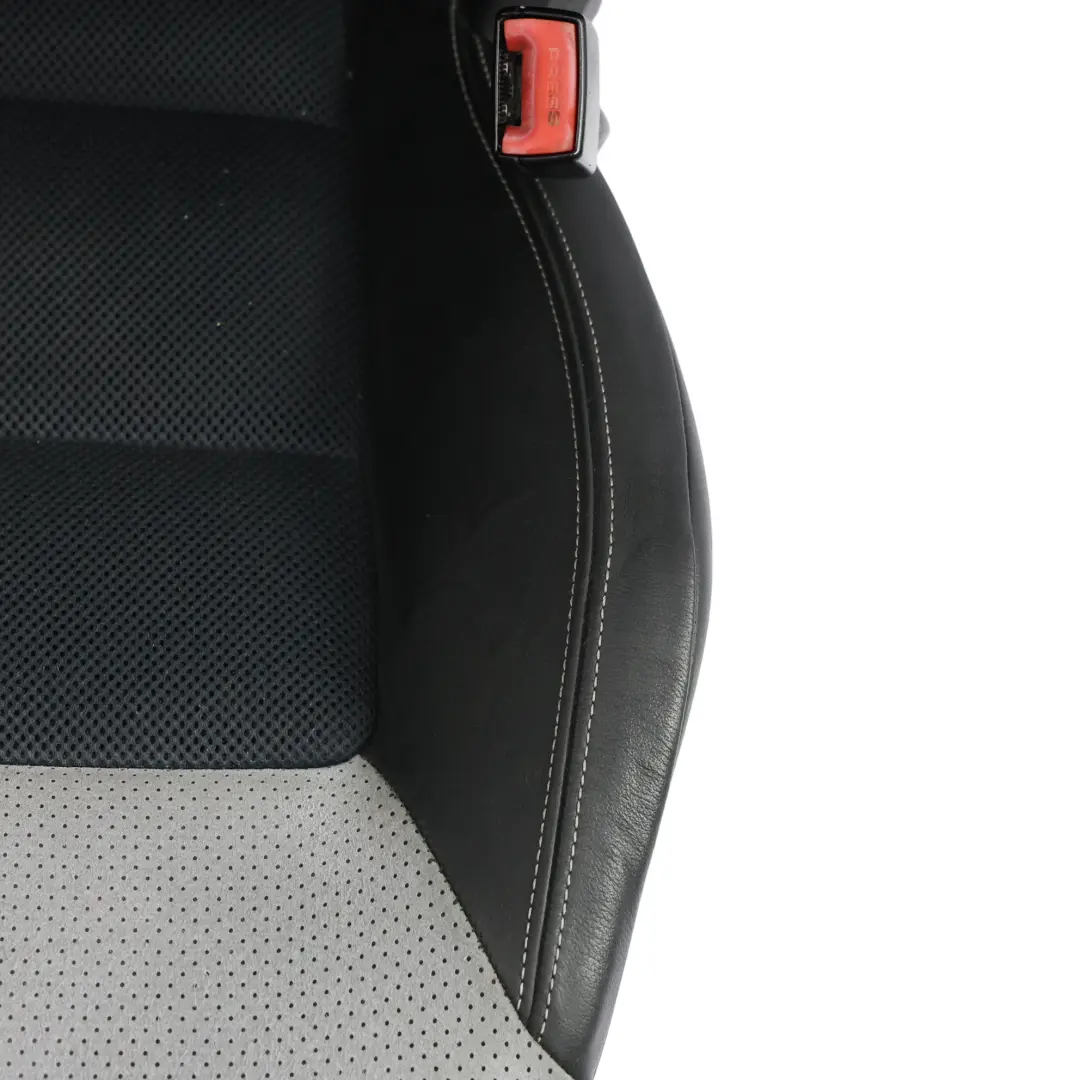 Skoda Octavia II 1Z VRS RS Sedile Anteriore Riscaldato Pelle Panno Nero Destro - SKU 1Z0881806ME-1 - Numero di parte 1Z0881806ME