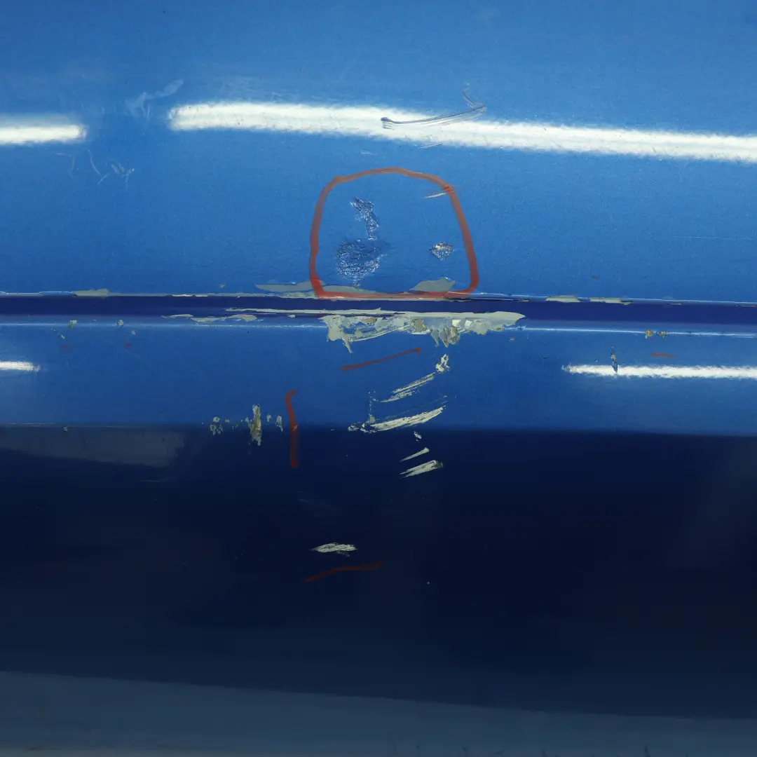 Mk2 Bumper Rear Trim Panel Cover VRS Race Blue Metallic - F5W to Skoda Octavia with Part number 1Z5807421B Skoda Octavia Mk2 Bumper Rear Trim Panel Cover VRS Race Blue Metallic - F5W - SKU 1Z5807421B-RAB - Part number 1Z5807421B