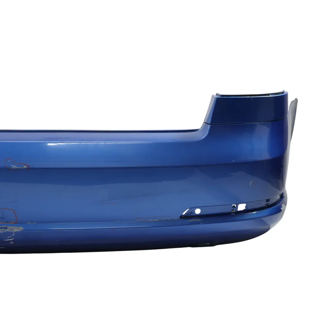 Skoda Octavia Mk2 Zderzak Tylny RS Race Blue Niebieski Metalik - F5W - SKU 1Z5807421B-RAB - Numer Części 1Z5807421B