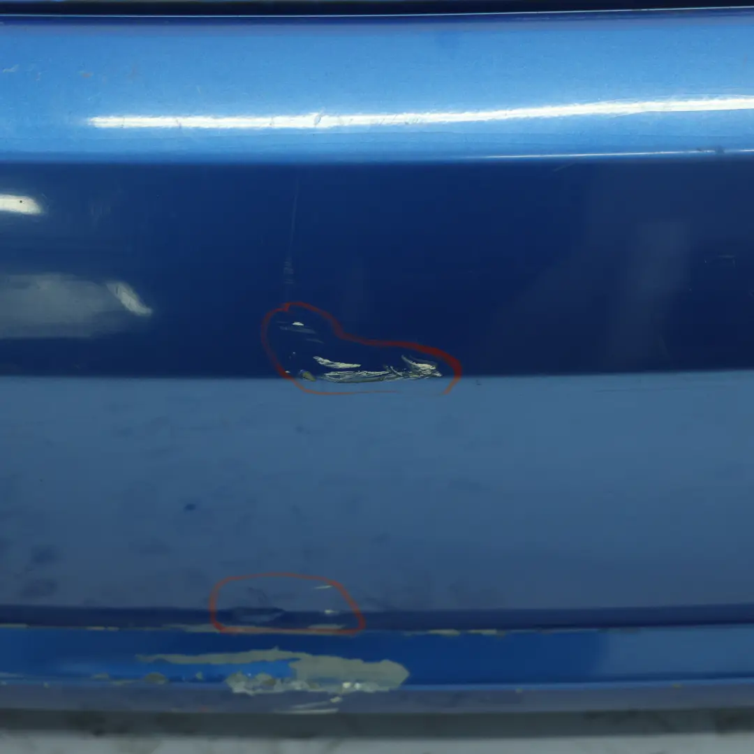 Skoda Octavia Mk2 Zderzak Tylny RS Race Blue Niebieski Metalik - F5W - SKU 1Z5807421B-RAB - Numer Części 1Z5807421B