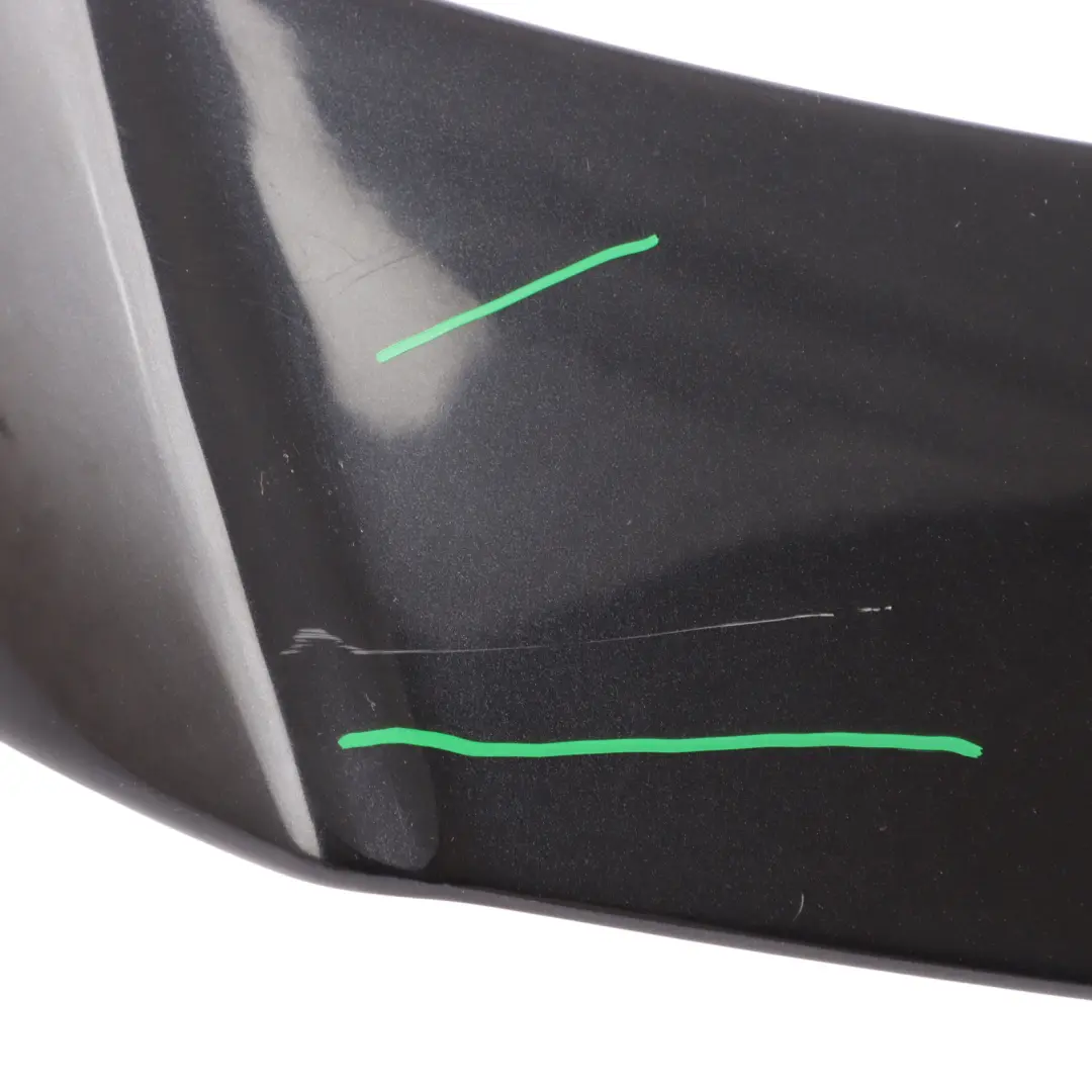 Mk2 VRS Rear Boot Trunk Lid Tailgate Spoiler Black Magic Pearl F9R to Skoda Octavia with Part number 1Z5827939 Skoda Octavia Mk2 VRS Rear Boot Trunk Lid Tailgate Spoiler Black Magic Pearl F9R - SKU 1Z5827939-BMA - Part number 1Z5827939