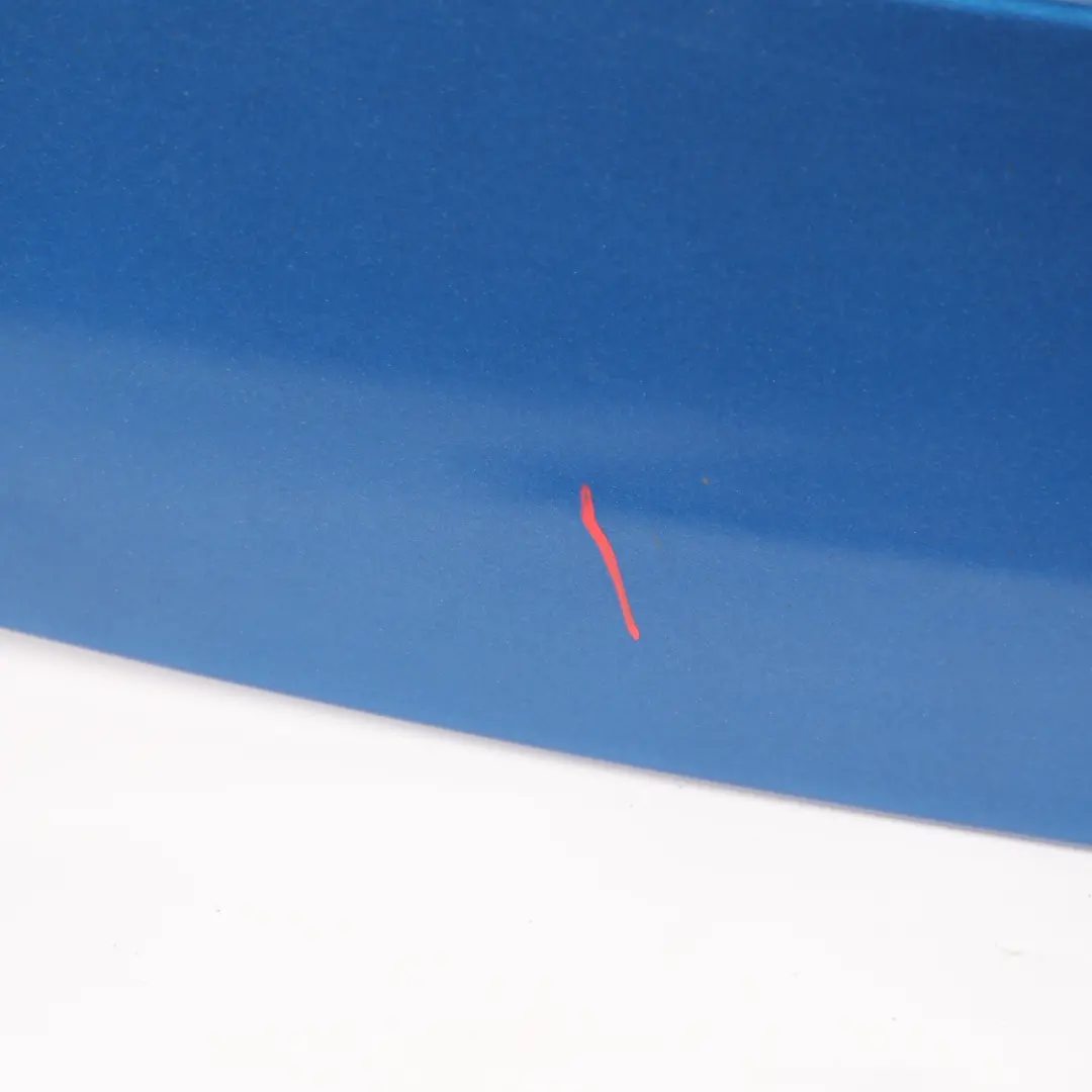 Skoda Octavia II VRS Rear Boot Trunk Lid Tailgate Spoiler Race Blue Metallic F5W - SKU 1Z5827939-RAB - Part number 1Z5827939