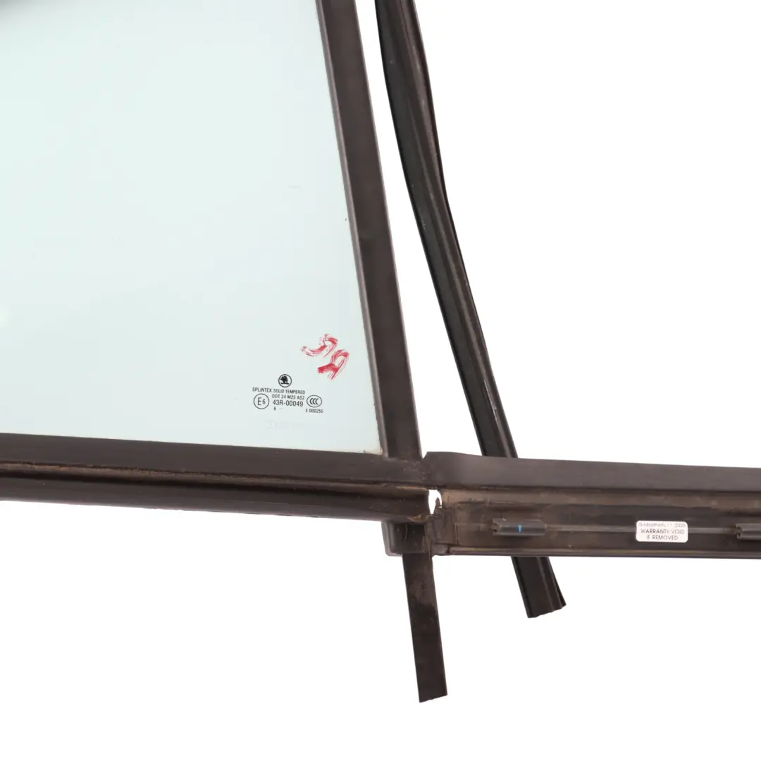 Skoda Octavia II Hintere Tür Fensterdichtung Dichtung Glas AS2 Rechts - SKU 1Z5845210D - Teilenummer 1Z5845210D