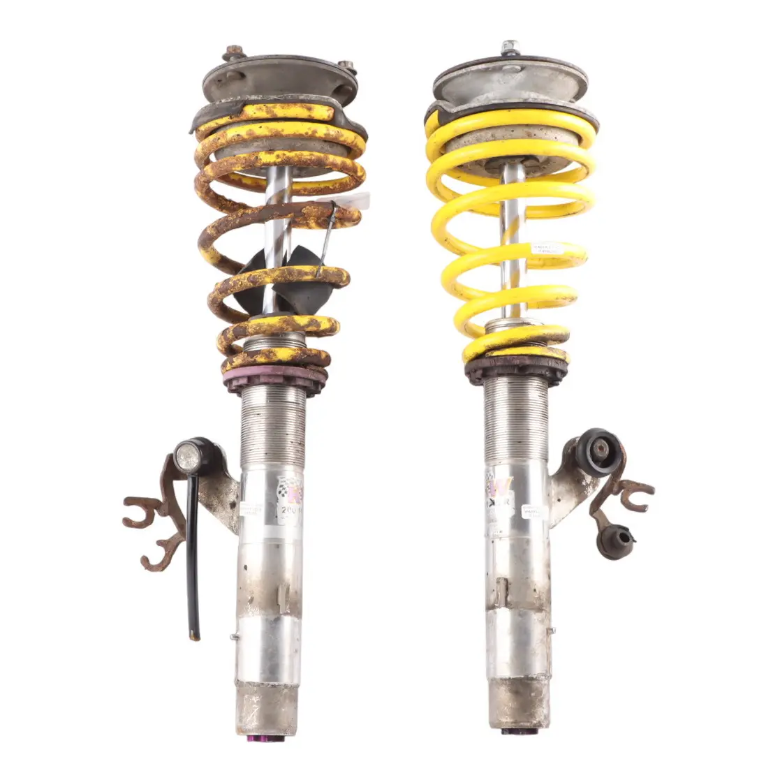 BMW E92 Spring Strut Front Suspension N/O/S KW Shock Absorber Set 2001015