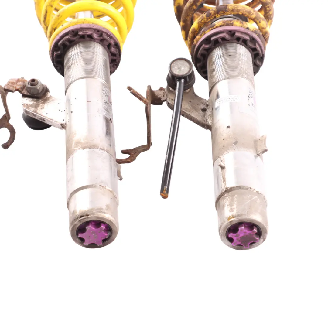 Strut Front Suspension N/O/S KW Shock Absorber Set to BMW E92 Spring with Part number 2001015 BMW E92 Spring Strut Front Suspension N/O/S KW Shock Absorber Set - SKU 2001015 - Part number 2001015