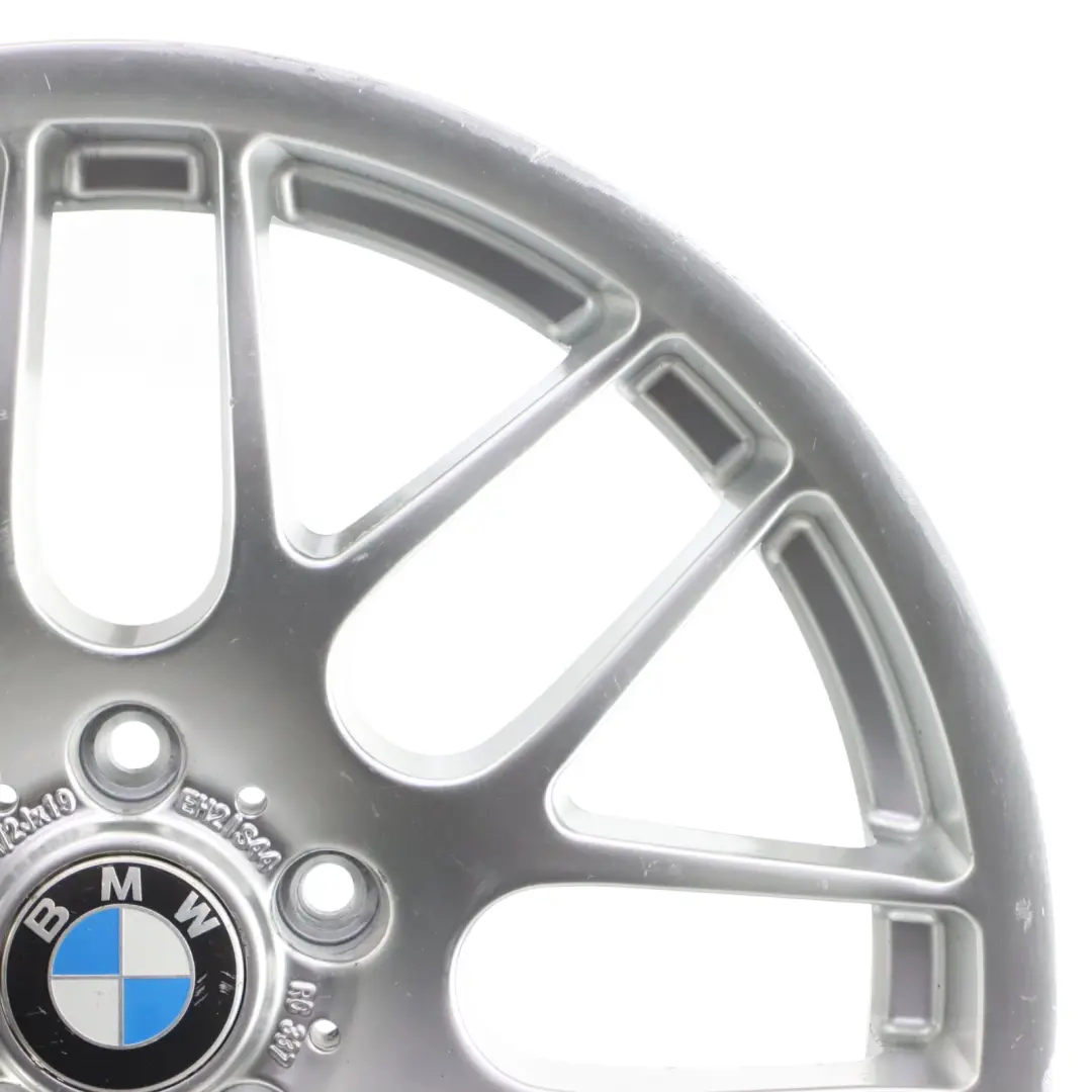 BMW E46 M3 CSL Alufelge Vorne Silber 19" 8.5J ET:44 M Styling 163 - SKU 2282650-1 - Teilenummer 2282650