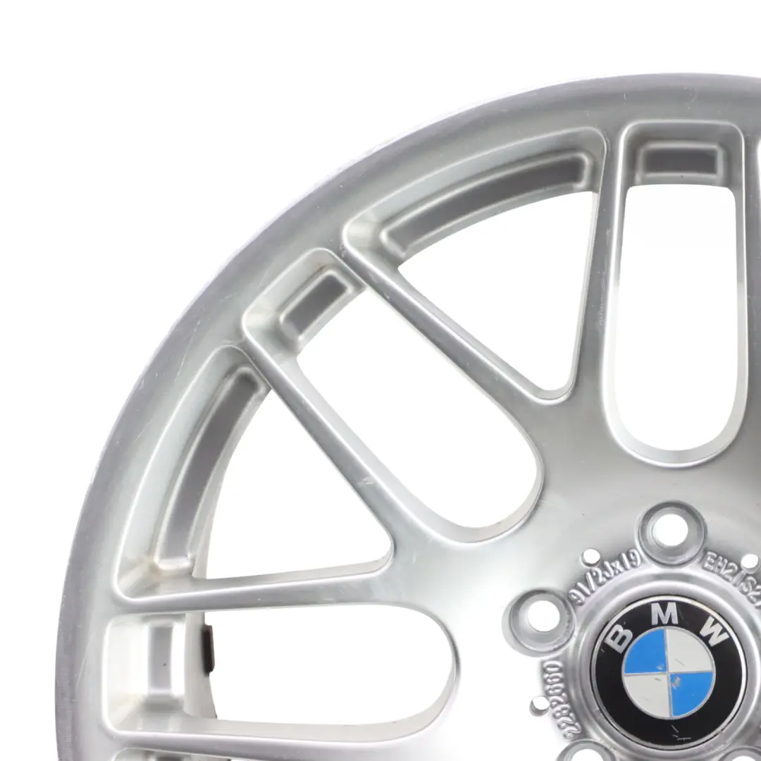 BMW E46 M3 Rear Silver Wheel Alloy RIm 19" 9.5J ET:27 M Styling 163 2282660 - SKU 2282999-1 - Part number 2282999