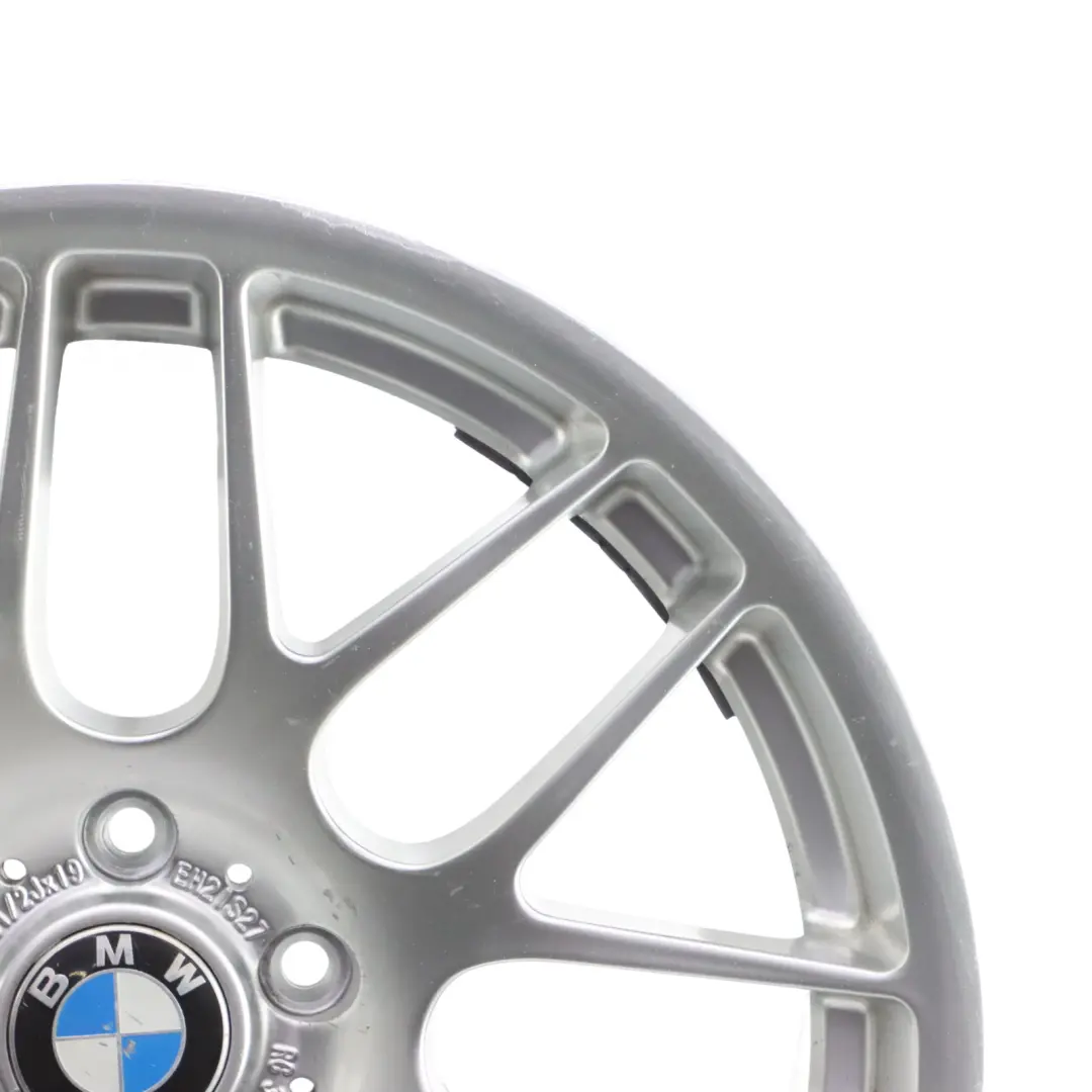 BMW E46 M3 Cerchio Lega Posteriore Argento 19" 9.5J ET:27 M Styling 163 2282660 - SKU 2282999-1 - Numero di parte 2282999