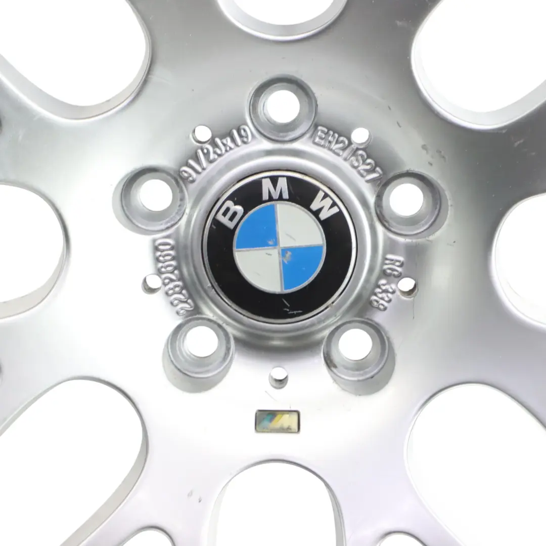 BMW E46 M3 Cerchio Lega Posteriore Argento 19" 9.5J ET:27 M Styling 163 2282660 - SKU 2282999-1 - Numero di parte 2282999