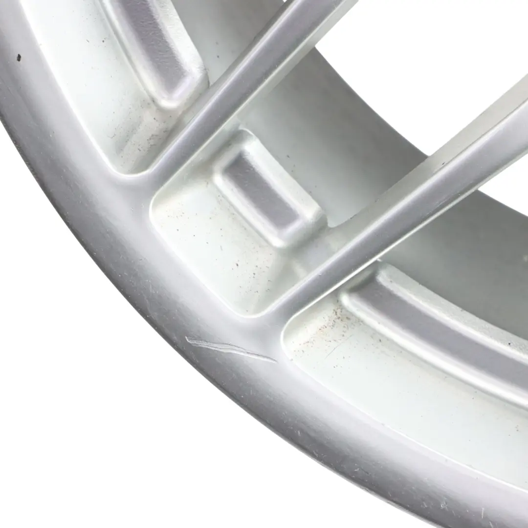 Hinten Silberne Alufelge 19" 9.5J ET:27 M Styling 163 für BMW E46 M3 mit Teilenummer 2282999 BMW E46 M3 Hinten Silberne Alufelge 19" 9.5J ET:27 M Styling 163 - SKU 2282999-1 - Teilenummer 2282999