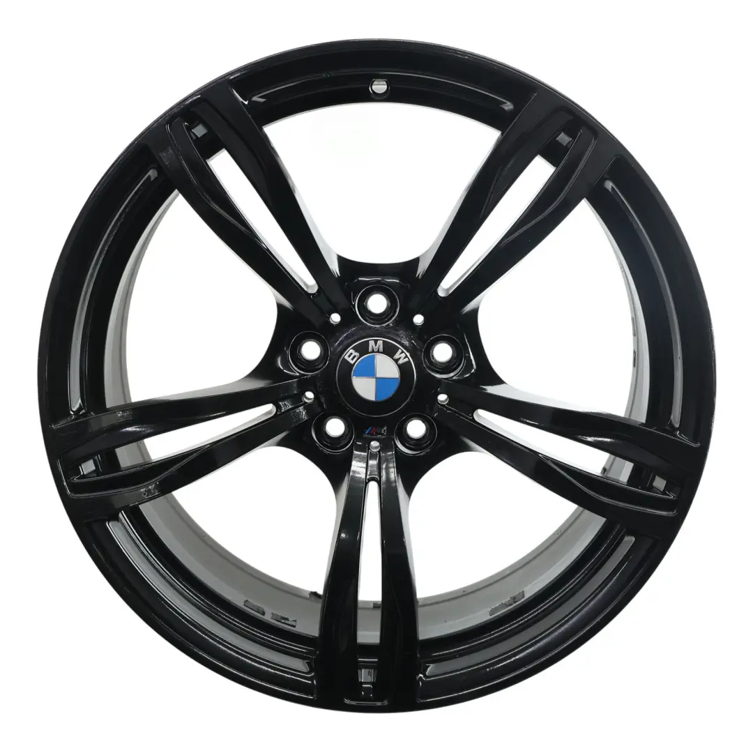 Front Wheel Rim Alloy Black 20" M Double Spoke 343 9J ET:32 to BMW F10 M5 with Part number 2283999 BMW F10 M5 Front Wheel Rim Alloy Black 20" M Double Spoke 343 9J ET:32 - SKU 2283999-3 - Part number 2283999