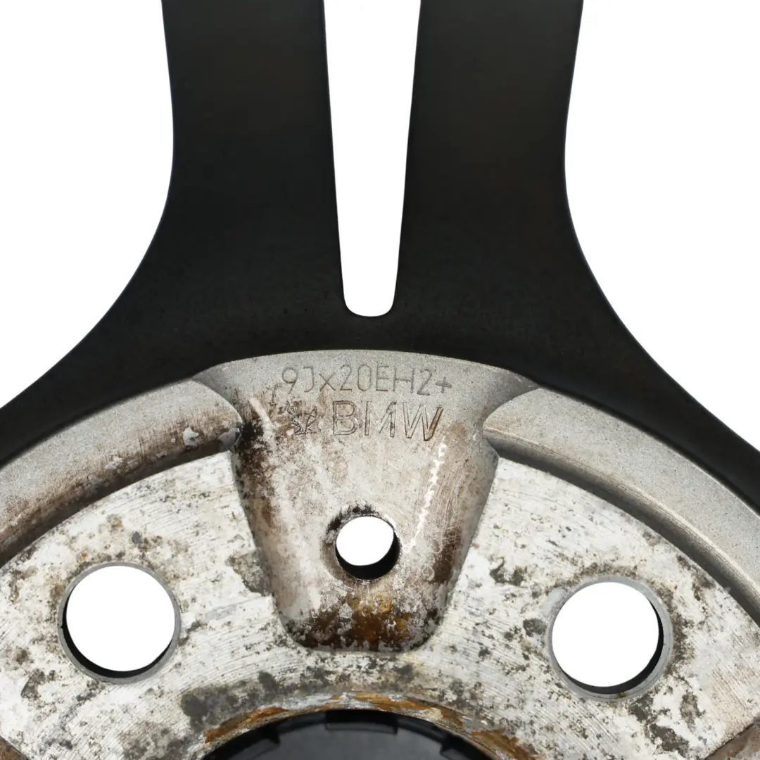 BMW F10 M5 Front Wheel Rim Alloy Black 20" M Double Spoke 343 9J ET:32 - SKU 2283999-3 - Part number 2283999