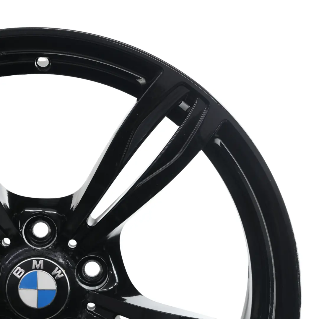 BMW F10 M5 Front Wheel Rim Alloy Black 20" M Double Spoke 343 9J ET:32 - SKU 2283999-3 - Part number 2283999