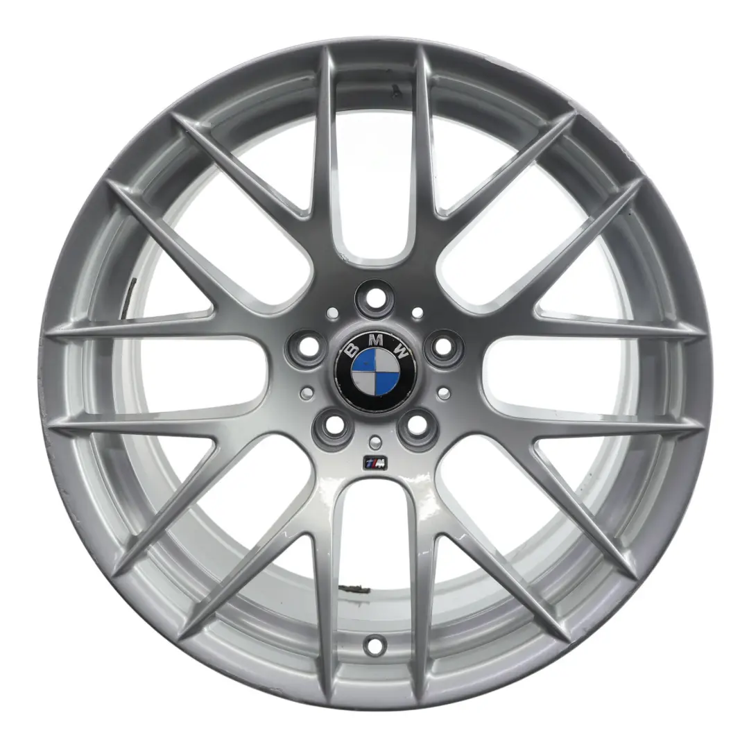 Rim Alloy Silver 19" 10J ET:25 Y-Spoke 359 to BMW E90 E92 M3 Rear Wheel with Part number 2284060 BMW E90 E92 M3 Rear Wheel Rim Alloy Silver 19" 10J ET:25 Y-Spoke 359 - SKU 2284060-2 - Part number 2284060