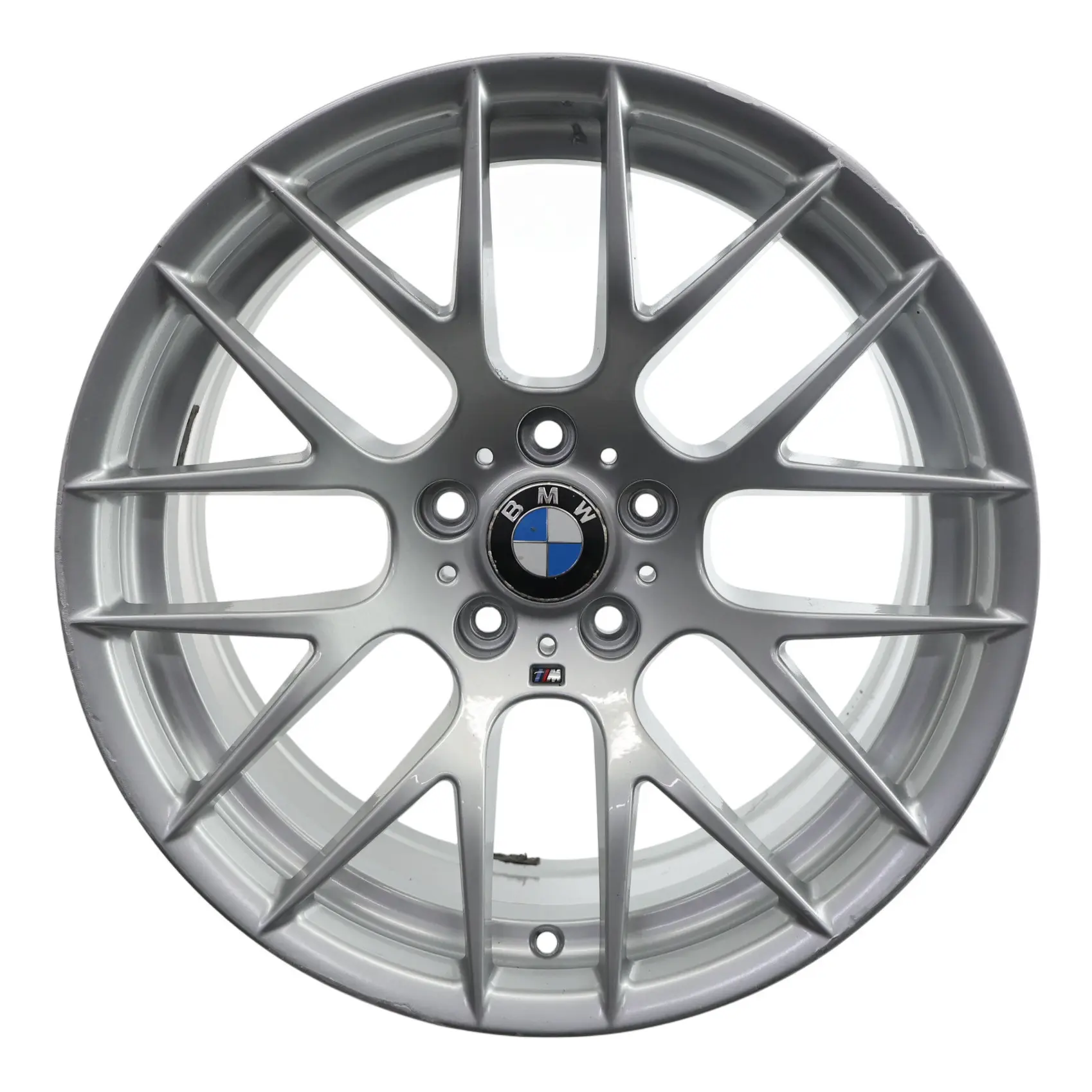 BMW E90 E92 M3 Silber Hinten Alu Felge Alufelge 19" 10J Y-Speiche 359 2284060