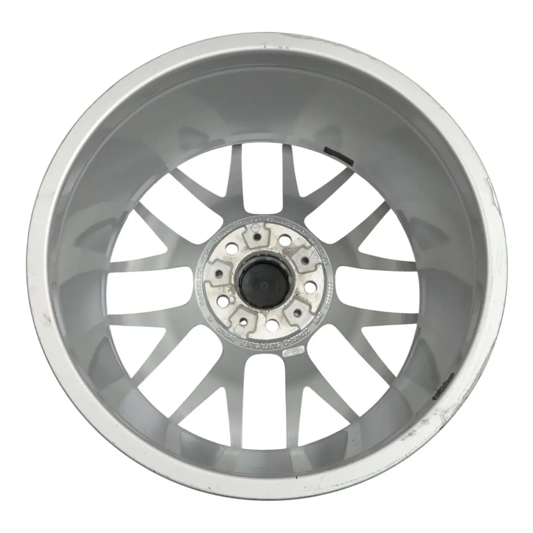 Rim Alloy Silver 19" 10J ET:25 Y-Spoke 359 to BMW E90 E92 M3 Rear Wheel with Part number 2284060 BMW E90 E92 M3 Rear Wheel Rim Alloy Silver 19" 10J ET:25 Y-Spoke 359 - SKU 2284060-2 - Part number 2284060