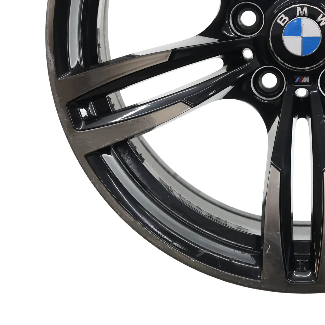 BMW F80 M3 F82 M4 Hinter Rad Alufelge M Doppelspeiche 437M 19" 10J - SKU 2284756-6 - Teilenummer 2284756